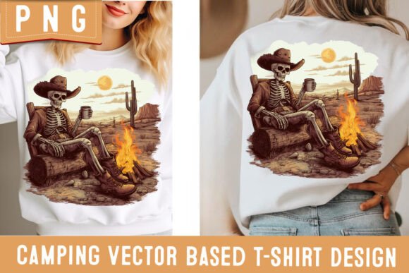 Camping PNG T-Shirt Design: Your Gateway to Outdoor Branding