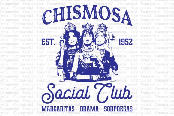 Chismosa Social Club Margaritas Drama: A Typeface with Personality