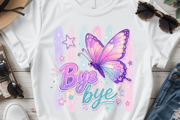 Cute Butterfly Quote PNG Shirt: A Whimsical Design Asset