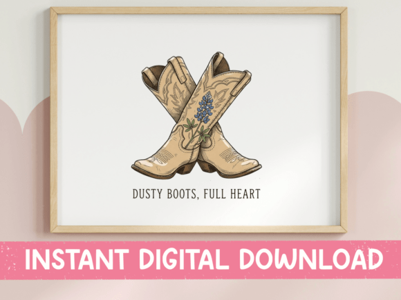 Dusty Boots Full Heart: A Western Design Essential