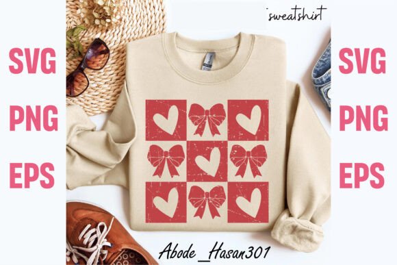 Integrating Retro Checkered SVG into Your Valentine's Day Projects