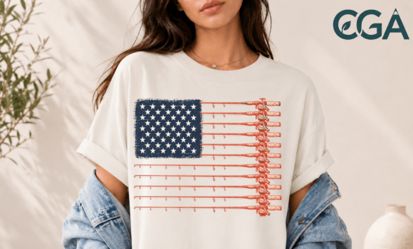 Patriotic Fishing Rods American Flag PNG: A Deep Dive