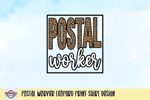 Postal Worker Leopard Print Shirt Design: A Bold Statement