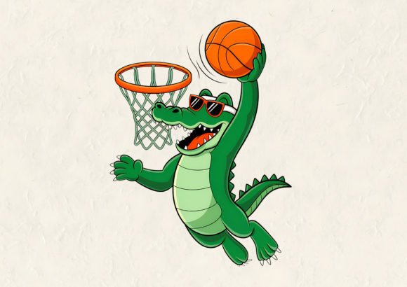 Score Big with Dynamic Basketball T-Shirt Design