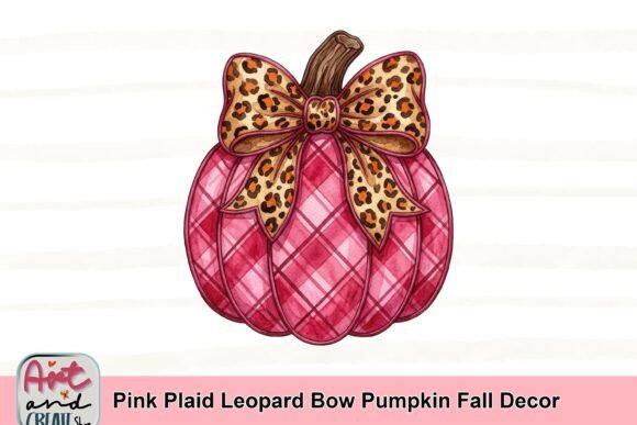 Styling Your Autumn Projects with Pink Plaid & Leopard