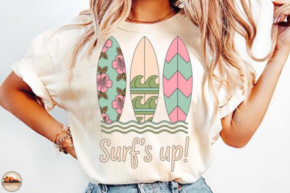 Surf's Up, Summer Vibes: A Surfing Png for Designers